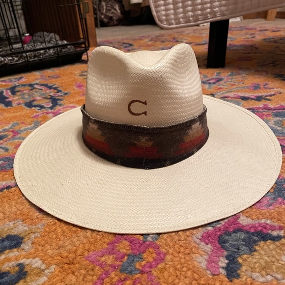 Charlie 1 horse Pendleton straw hat - Picture 4 of 13